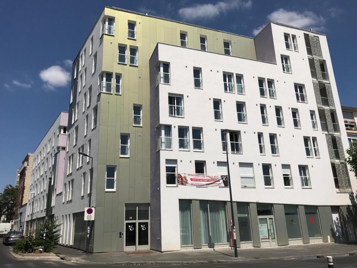 Апартаменты Zenao Montreuil- Croix De Chavaux Монтрёй Экстерьер фото